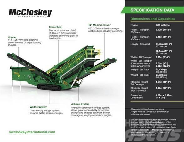 McCloskey S190 3DT Elekler