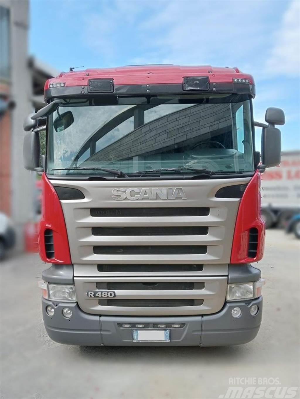 Scania R480 CON CISTERNA 3 SCOMPARTI Tankerli kamyonlar