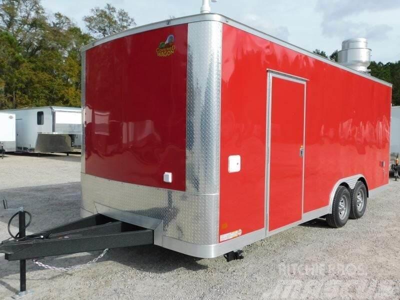  Covered Wagon Trailers Gold Series 8.5X20 with A/C Diger