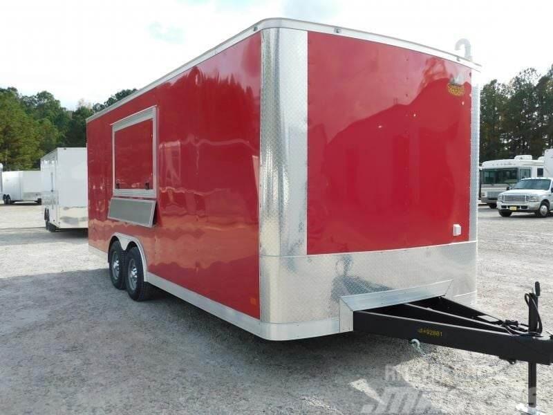  Covered Wagon Trailers Gold Series 8.5X20 with A/C Diger