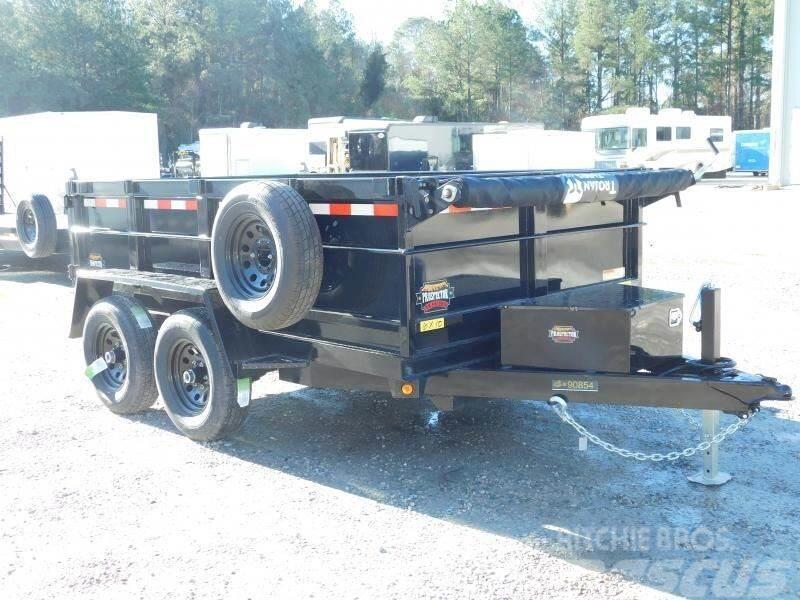  Covered Wagon Trailers Prospector 6x10 with Tarp Diger