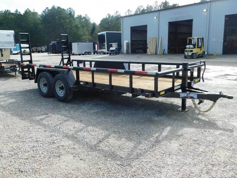Texas Bragg Trailers 18' Big Pipe with 6000lb Axles Diger