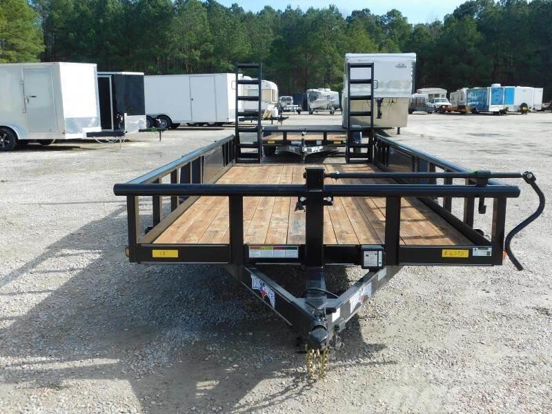 Texas Bragg Trailers 18' Big Pipe with 6000lb Axles Diger