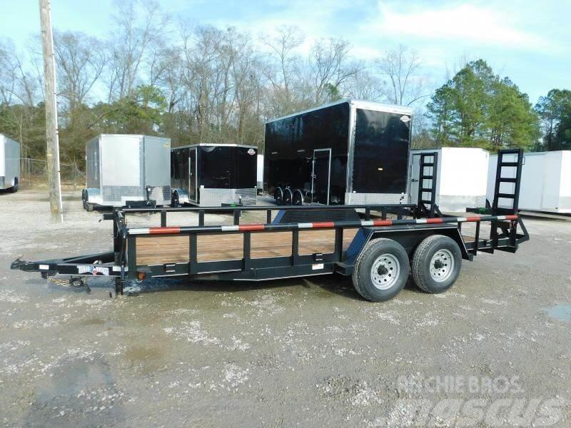 Texas Bragg Trailers 18' Big Pipe with 7000lb Axles Diger
