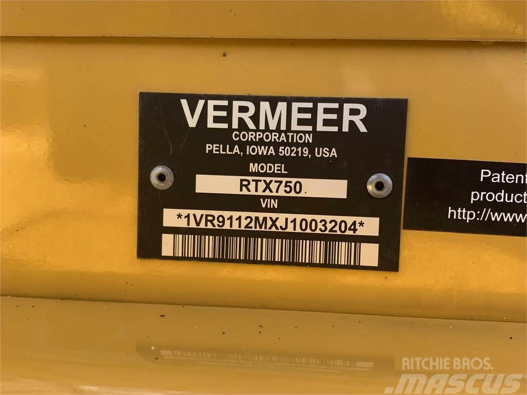 Vermeer RTX750 Kanal kazma makinasi