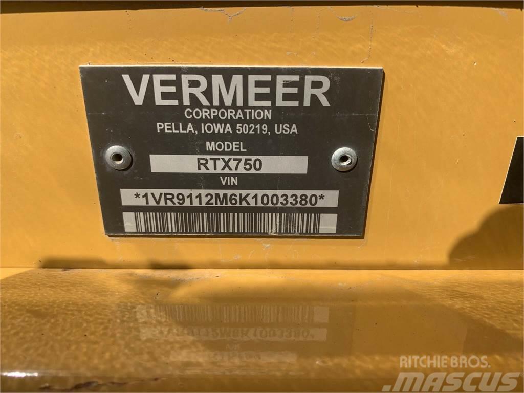 Vermeer RTX750 Kanal kazma makinasi
