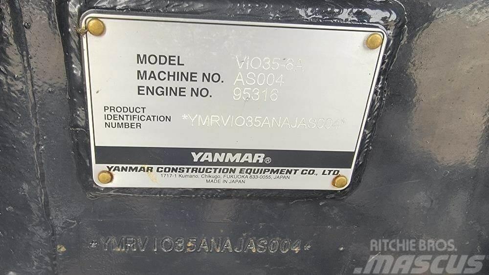 Yanmar VIO35 Paletli ekskavatörler