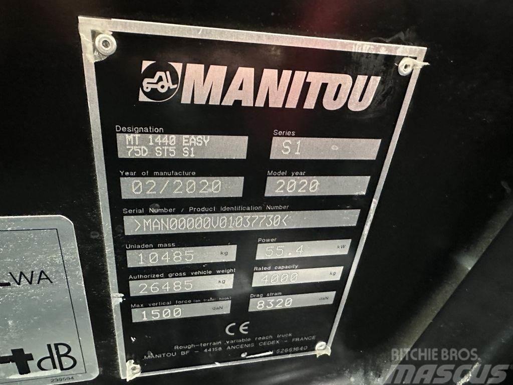 Manitou MT 1440 EASY - TOP ZUSTAND !! Teleskopik yükleyiciler