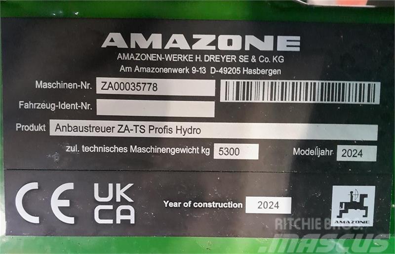 Amazone ZA-TS 4200 Hydro Gübre dagitma tankerleri