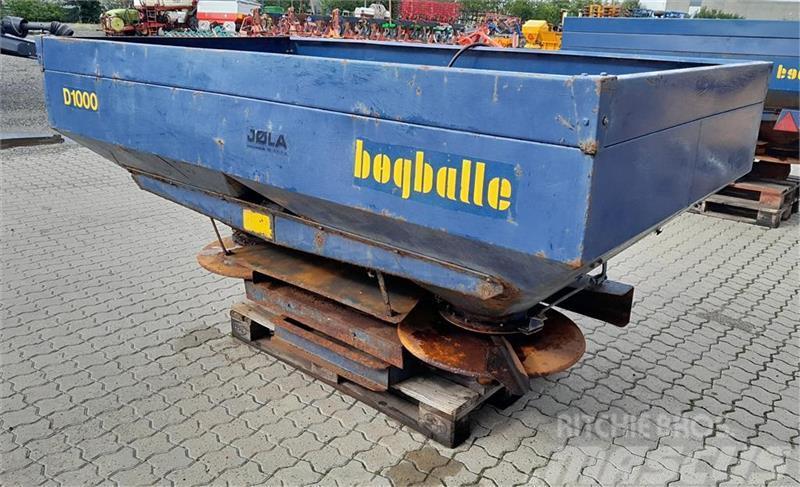 Bogballe D1000 Gübre dagitma tankerleri