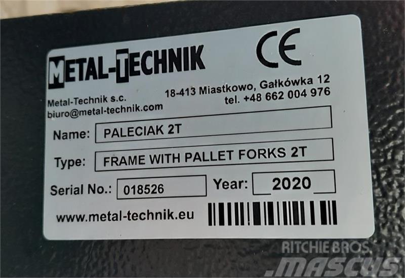 Metal-Technik Paleciak 2T Çatallar