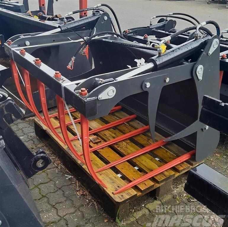 MO Siloklo 1,2 meter - 2 syl tænder med EURO beslag Diger traktör aksesuarlari