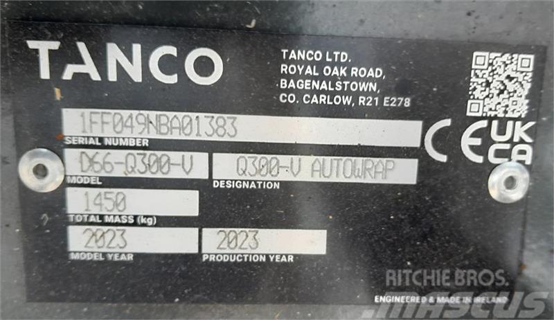 Tanco Q300-V Autowrap Balya sarma makinalari