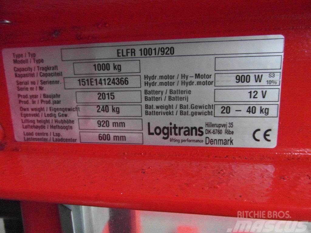 Logitrans ELFR1001/920 Transpaletler